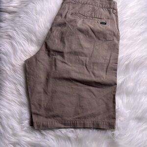 RVCA Nature x Industry Khaki Shorts Size 34